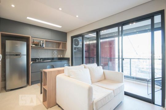 Apartamento para alugar com 1 quarto, 38m² em Campo Belo, São Paulo