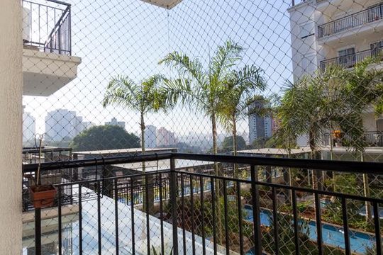 VARANDA de apartamento à venda com 1 quarto, 46m² em Vila Guarani (z Sul), São Paulo