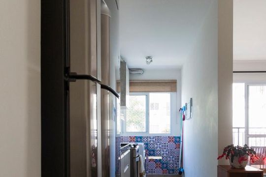 COZINHA de apartamento à venda com 1 quarto, 46m² em Vila Guarani (z Sul), São Paulo