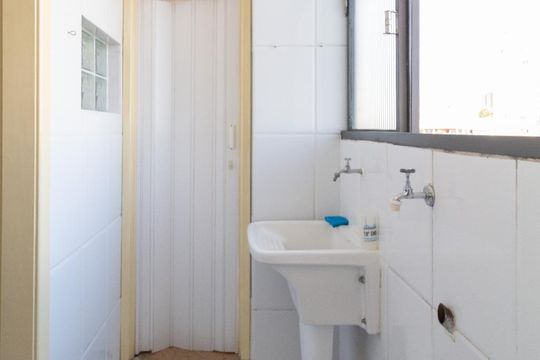 Área de serviço de apartamento à venda com 2 quartos, 60m² em Floresta, Belo Horizonte