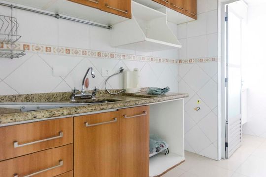 Cozinha de apartamento à venda com 3 quartos, 70m² em Vila Aurora (zona Norte), São Paulo