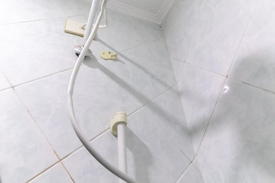 Banheiro social 1 de apartamento para alugar com 3 quartos, 130m² em Jardim Paulista, São Paulo