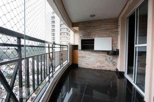 varanda gourmet de apartamento à venda com 2 quartos, 96m² em Vila Andrade, São Paulo