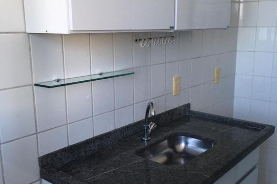 Cozinha de apartamento à venda com 2 quartos, 55m² em Vila Ipê, Campinas