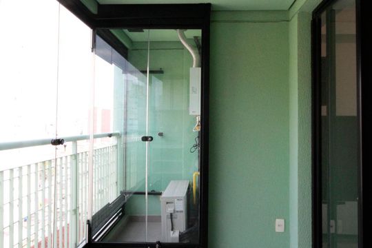 Varanda Gourmet de kitnet/studio para alugar com 1 quarto, 35m² em Bela Vista, São Paulo