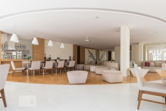 Salão de Festas - Condomínio de kitnet/studio à venda com 1 quarto, 50m² em Jardim Aeroporto, São Paulo