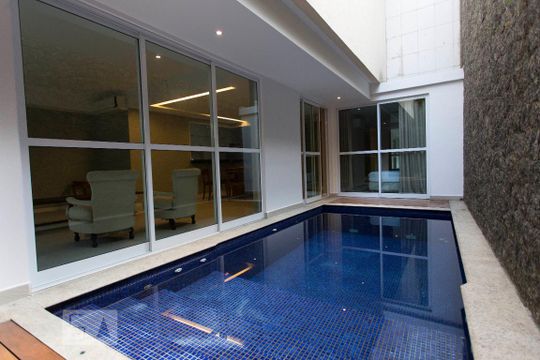 Piscina de apartamento à venda com 3 quartos, 231m² em Lagoa, Rio de Janeiro