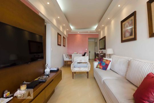 Sala de apartamento à venda com 2 quartos, 67m² em Jardim Paraíso, São Paulo