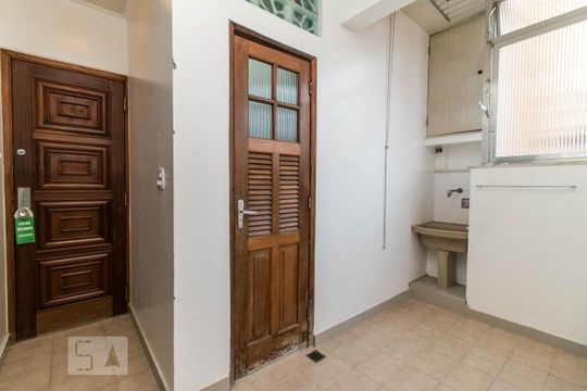 Área de serviço de apartamento à venda com 3 quartos, 110m² em Tijuca, Rio de Janeiro