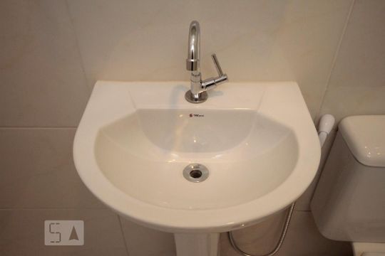 Banheiro de apartamento à venda com 1 quarto, 41m² em Bela Vista, São Paulo