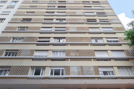 Fachada de apartamento à venda com 1 quarto, 35m² em Bela Vista, São Paulo