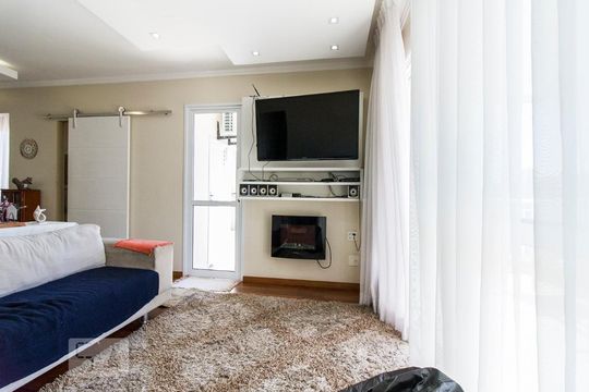 Sala de apartamento à venda com 3 quartos, 153m² em Vila Invernada, São Paulo