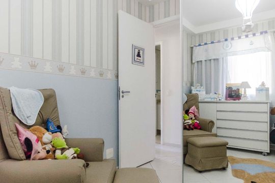 Quarto 1 de apartamento à venda com 3 quartos, 110m² em Santa Teresinha, São Paulo