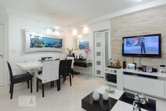 Sala de apartamento à venda com 3 quartos, 110m² em Santa Teresinha, São Paulo