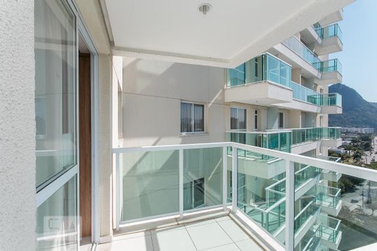 Sacada de apartamento para alugar com 1 quarto, 40m² em Jacarepaguá, Rio de Janeiro