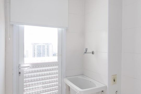 Área de serviço de apartamento para alugar com 1 quarto, 40m² em Jacarepaguá, Rio de Janeiro