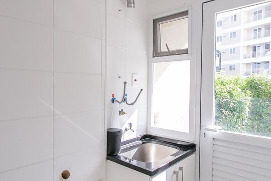 Área de serviço de apartamento à venda com 2 quartos, 65m² em Jacarepaguá, Rio de Janeiro