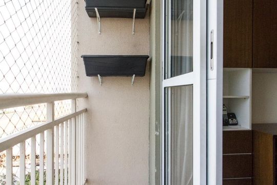 Varanda  de apartamento à venda com 3 quartos, 59m² em Mooca, São Paulo