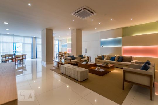 Salão de festas juvenil de apartamento para alugar com 4 quartos, 177m² em Alphaville Empresarial, Barueri