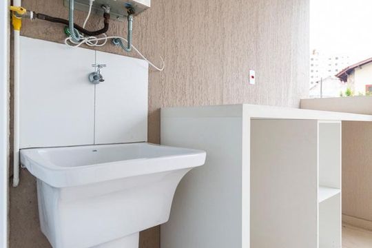 Área de serviço de apartamento para alugar com 2 quartos, 61m² em Vila da Saúde, São Paulo