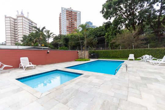 Piscina de apartamento para alugar com 3 quartos, 72m² em Jardim Colombo, São Paulo