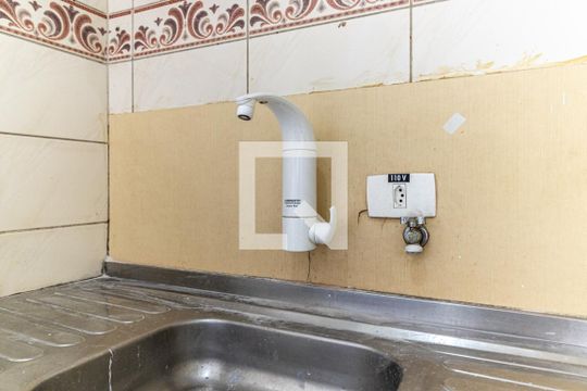 Cozinha de apartamento para alugar com 1 quarto, 45m² em Centro, São Paulo