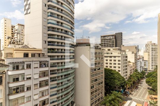 Vista do Apartamento de apartamento para alugar com 1 quarto, 45m² em Centro, São Paulo
