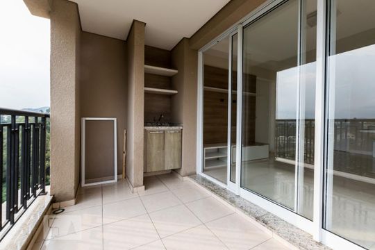 Varanda de apartamento para alugar com 3 quartos, 96m² em Alphaville Conde Ii, Barueri