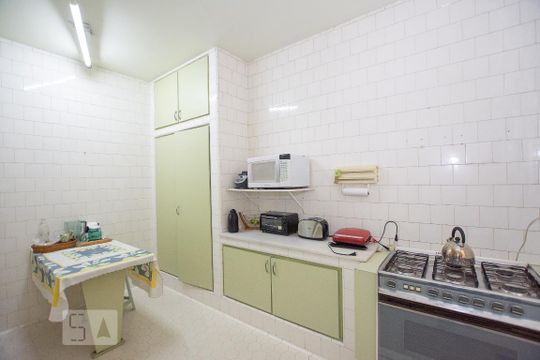 Cozinha de apartamento à venda com 3 quartos, 137m² em Tijuca, Rio de Janeiro