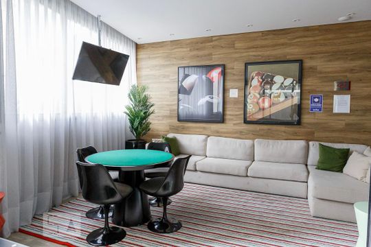 Salão de Jogos de kitnet/studio para alugar com 1 quarto, 31m² em Sumarezinho, São Paulo