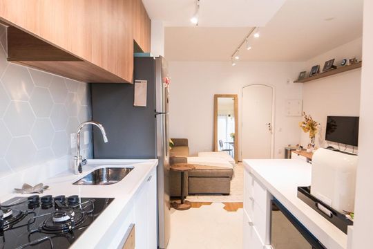 Área de Serviço de apartamento para alugar com 1 quarto, 50m² em Vila Uberabinha, São Paulo