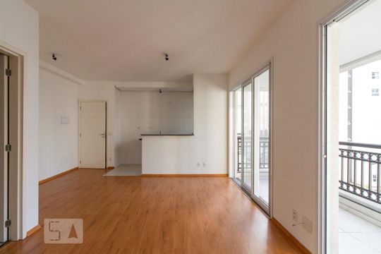 Sala e Quarto de kitnet/studio para alugar com 1 quarto, 45m² em Vila Regente Feijó, São Paulo