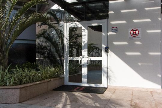 Entrada para o Hall Social de kitnet/studio para alugar com 1 quarto, 45m² em Vila Regente Feijó, São Paulo