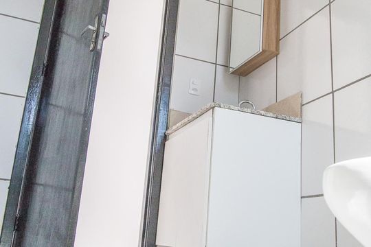 Banheiro de apartamento para alugar com 2 quartos, 85m² em Brás, São Paulo