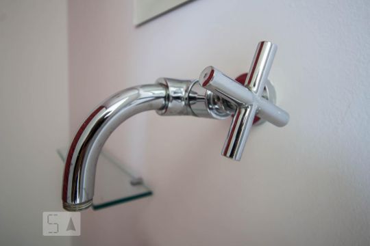 Lavabo detalhe de apartamento à venda com 1 quarto, 72m² em Vila Madalena, São Paulo
