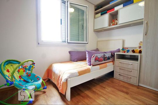 Quarto de apartamento à venda com 2 quartos, 128m² em Vila Gomes, São Paulo