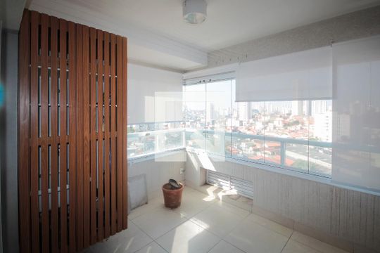 Varanda de kitnet/studio à venda com 1 quarto, 42m² em Vila Dom Pedro I, São Paulo