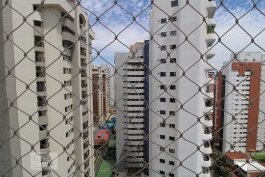 Vista de apartamento à venda com 3 quartos, 98m² em Brooklin Paulista, São Paulo