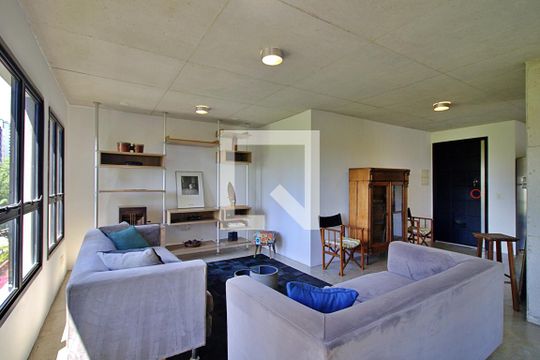 Sala de apartamento à venda com 1 quarto, 70m² em Vila Suzana, São Paulo
