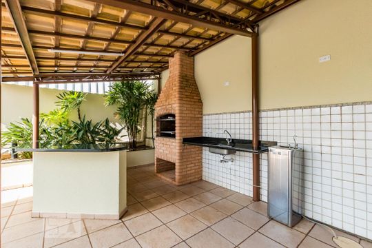 Área Comum - Churrasqueira de apartamento para alugar com 5 quartos, 137m² em Vila Brandina, Campinas