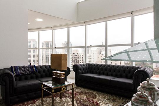Sala  de apartamento à venda com 4 quartos, 380m² em Jardim Avelino, São Paulo