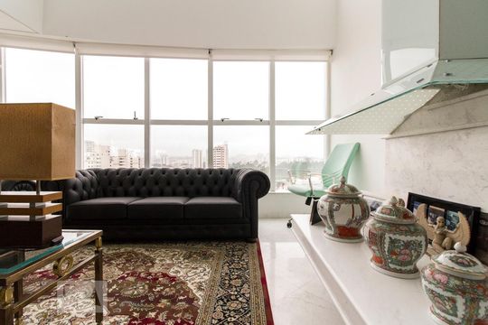 Sala  de apartamento à venda com 4 quartos, 380m² em Jardim Avelino, São Paulo