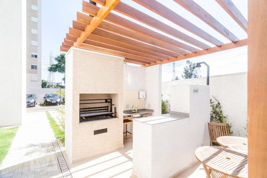 Área Comum- Churrasqueira de apartamento à venda com 2 quartos, 43m² em Brás, São Paulo