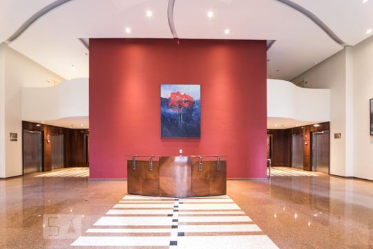 Hall Social de apartamento para alugar com 2 quartos, 73m² em Indianópolis, São Paulo