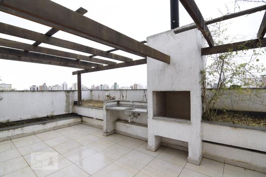 Churrasqueira de apartamento à venda com 2 quartos, 71m² em Jardim Sílvia, Santo André