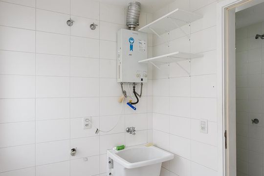 Área de serviço de apartamento à venda com 3 quartos, 102m² em Recreio dos Bandeirantes, Rio de Janeiro