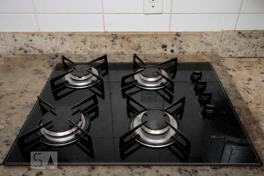 Cozinha de apartamento à venda com 1 quarto, 54m² em Campos Elíseos, São Paulo