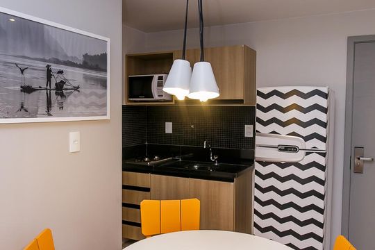 Detalhe de kitnet/studio para alugar com 1 quarto, 55m² em Jacarepaguá, Rio de Janeiro