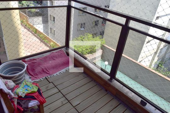 Varanda de apartamento para alugar com 1 quarto, 45m² em Jardim Paulista, São Paulo