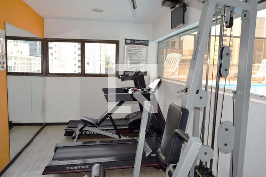Academia de apartamento para alugar com 1 quarto, 45m² em Jardim Paulista, São Paulo